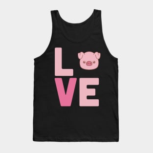 Happy International Pig Day Love Tank Top